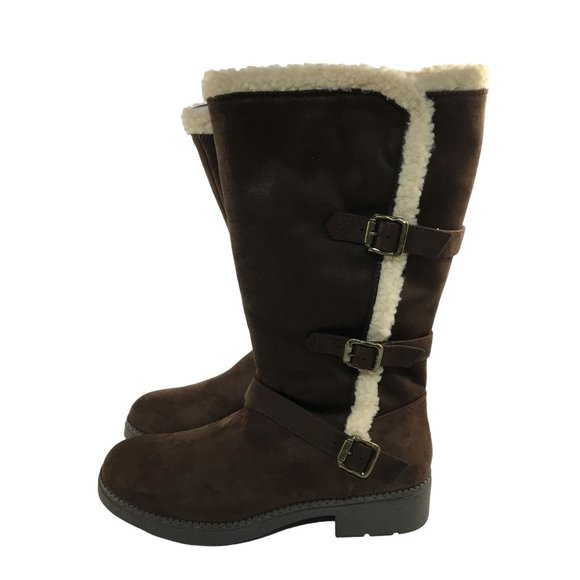 BJORNDAL IVY CHOCOLATE SUEDE BOOTS NIB WOMENS 11 - Picture 5 of 9